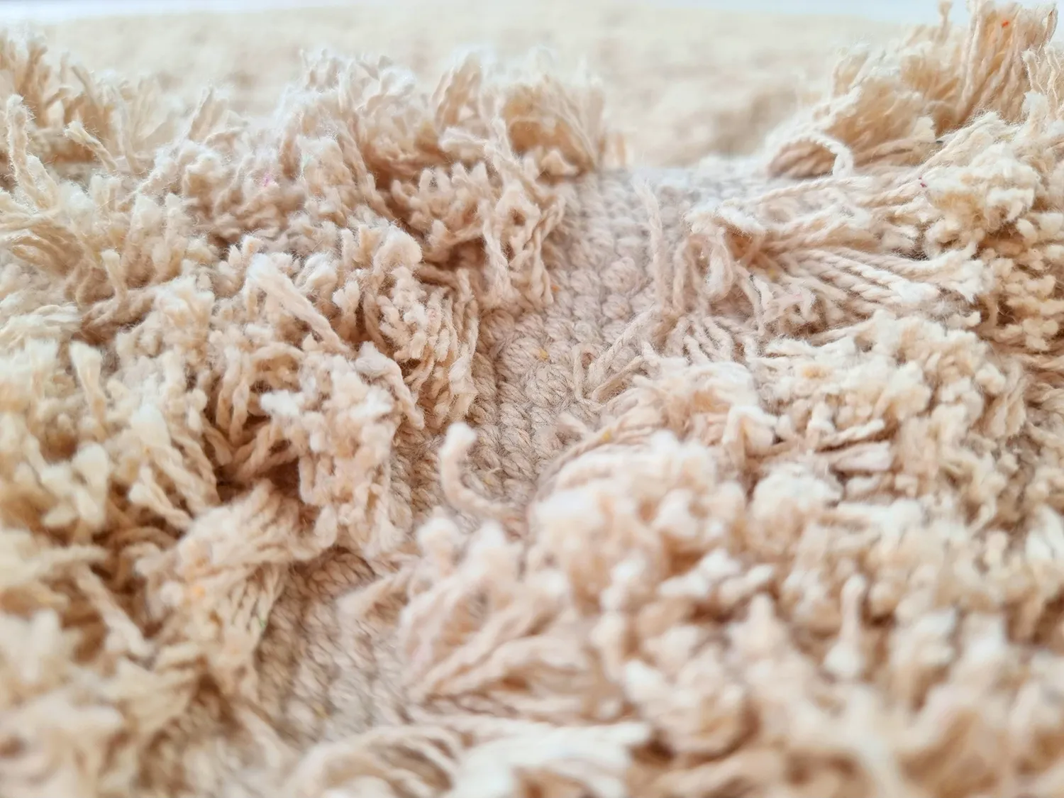 Ryetepper - Indra Natural Cotton Shaggy (beige)