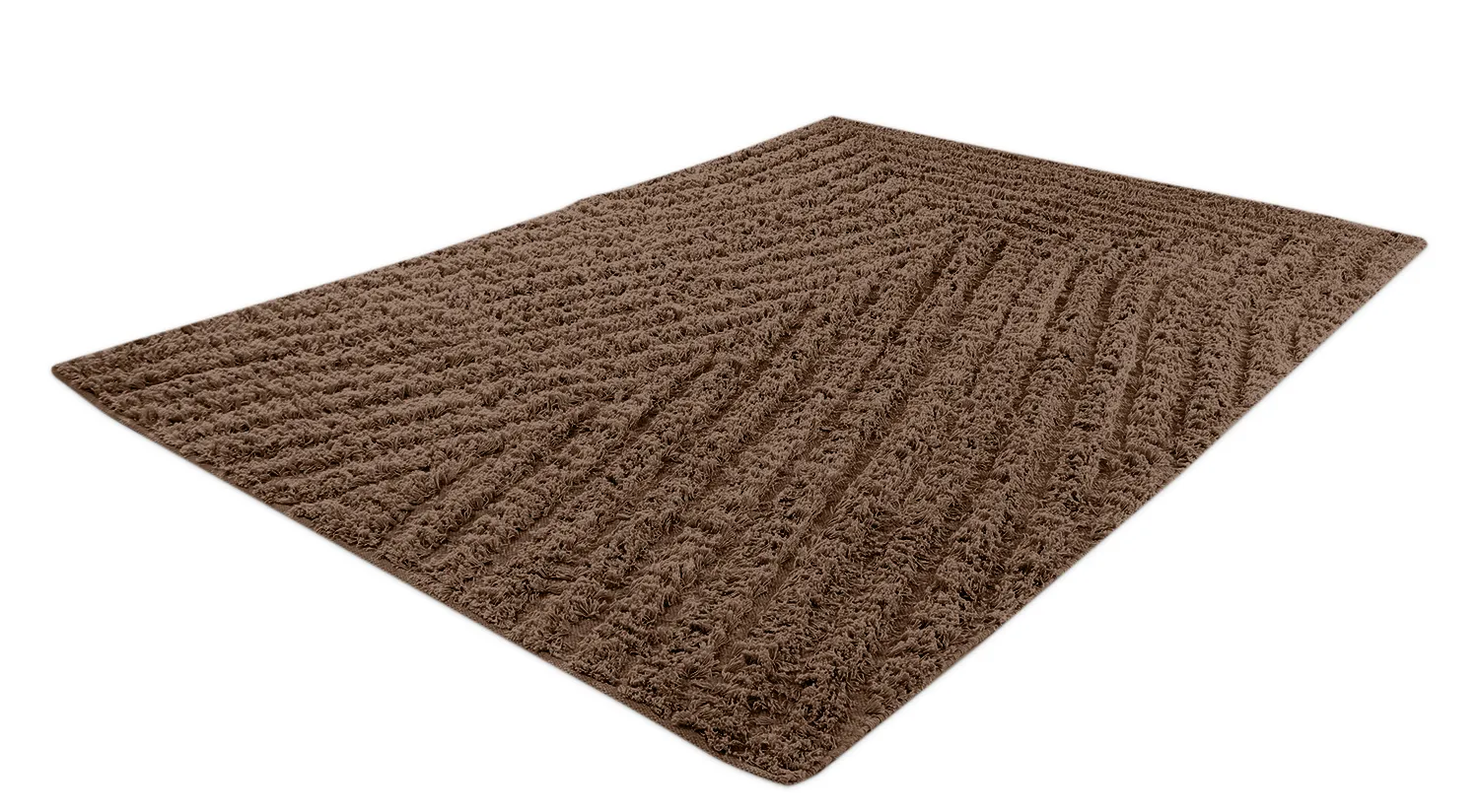 Ryetepper - Kendra Natural Cotton Shaggy (brun)
