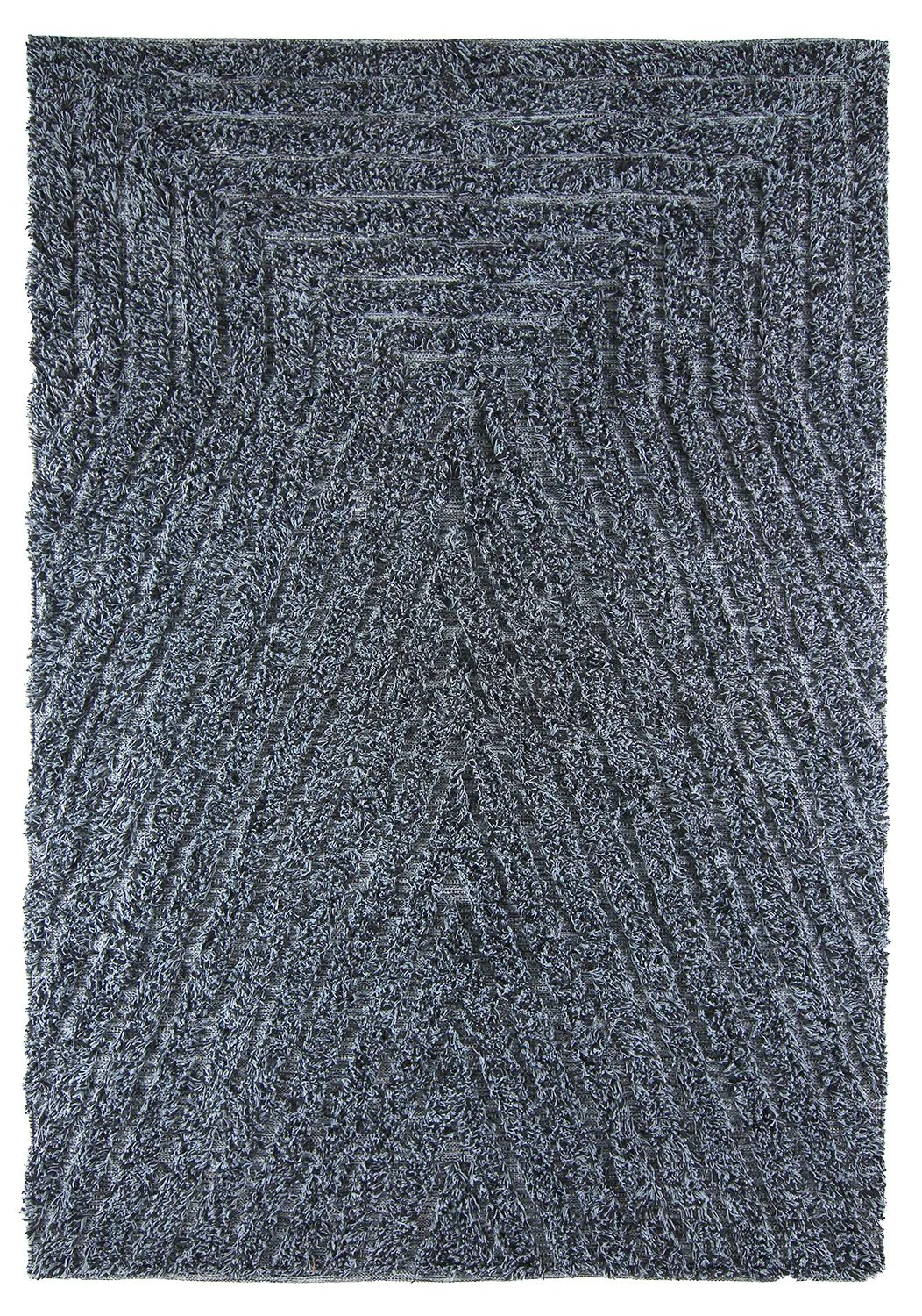 Ryetepper - Kendra Natural Cotton Shaggy (grå/svart)
