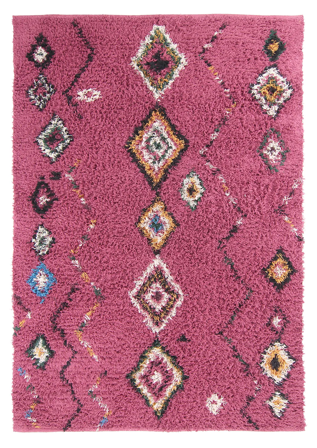 Ryetepper - Nyle Natural Cotton Shaggy (rosa/multi)