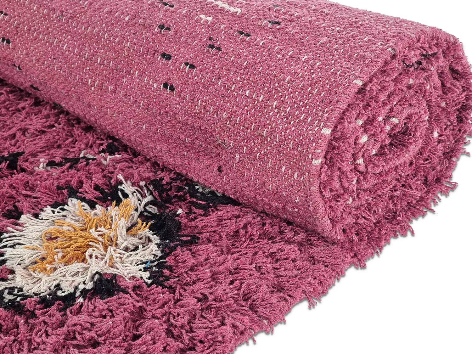 Ryetepper - Nyle Natural Cotton Shaggy (rosa/multi)