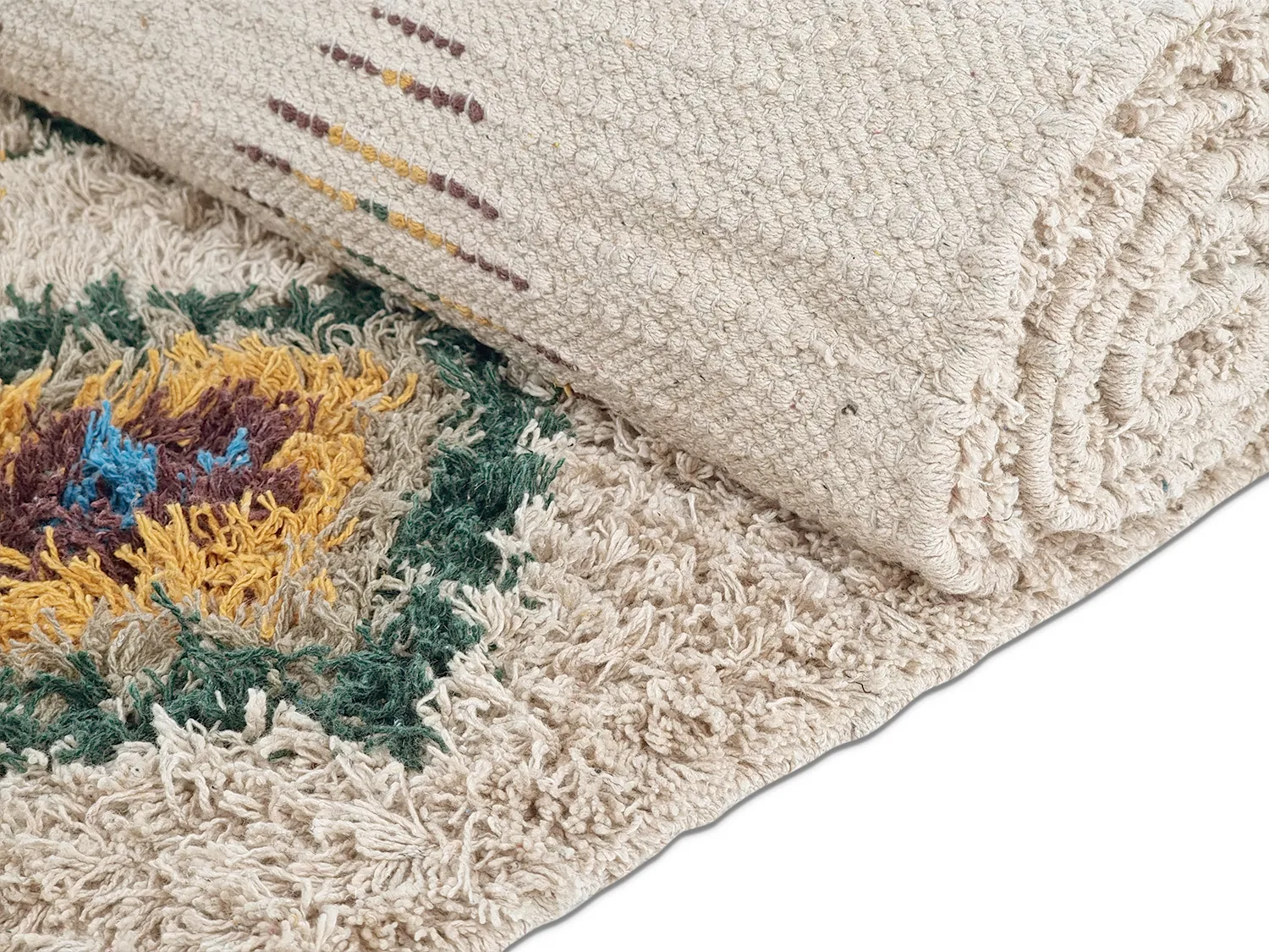 Ryetepper - Siddel Natural Cotton Shaggy (beige/multi)