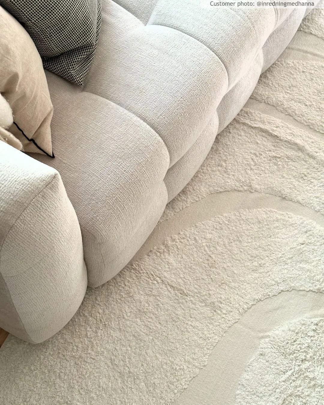 Ryetepper - Bonnie Natural Cotton Shaggy (offwhite)