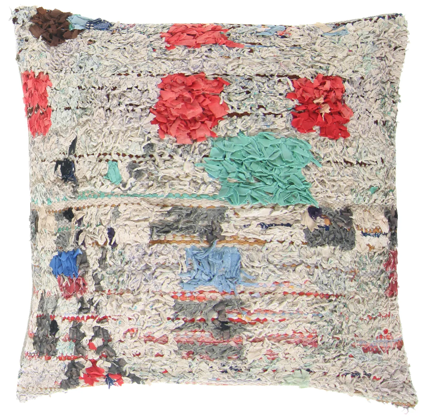 Putetrekk - Boucherouite 75 x 75 cm