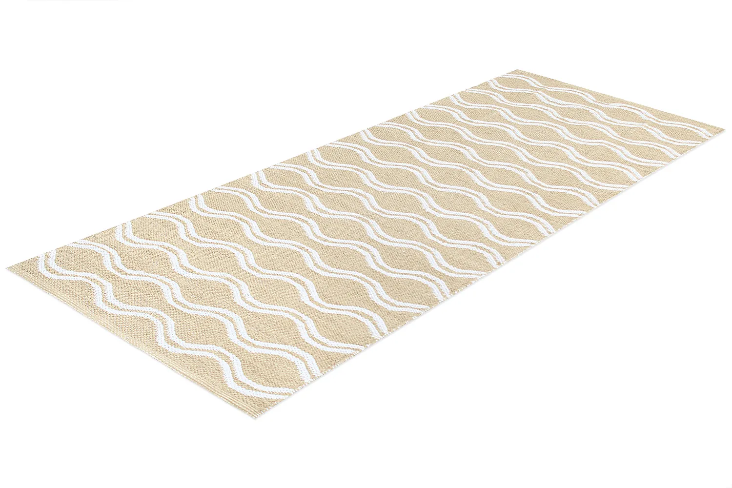 Plastmatter - Camden (beige/hvit)
