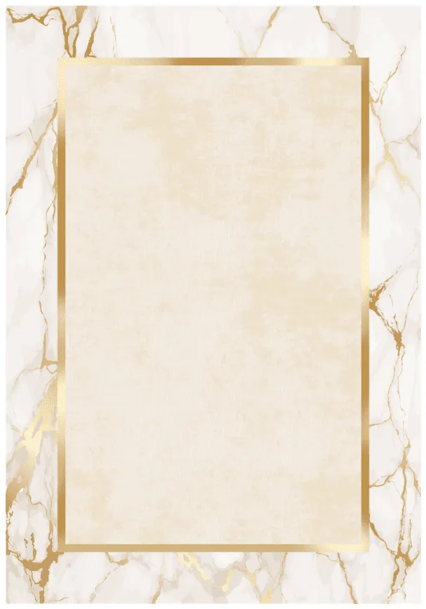 Wilton-teppe - Cerasia (beige/hvit/gull)