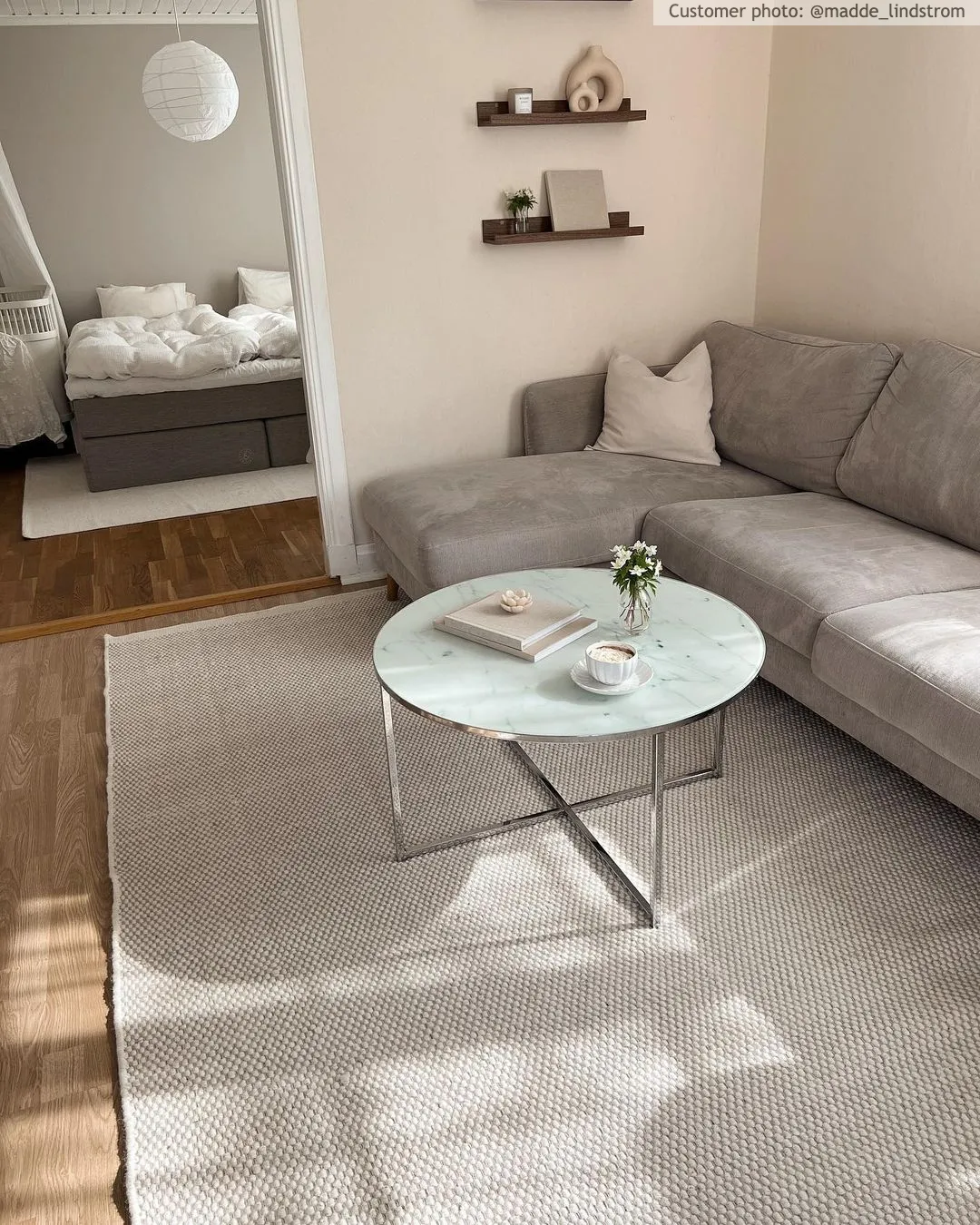 Ullteppe - Coastal (creme)