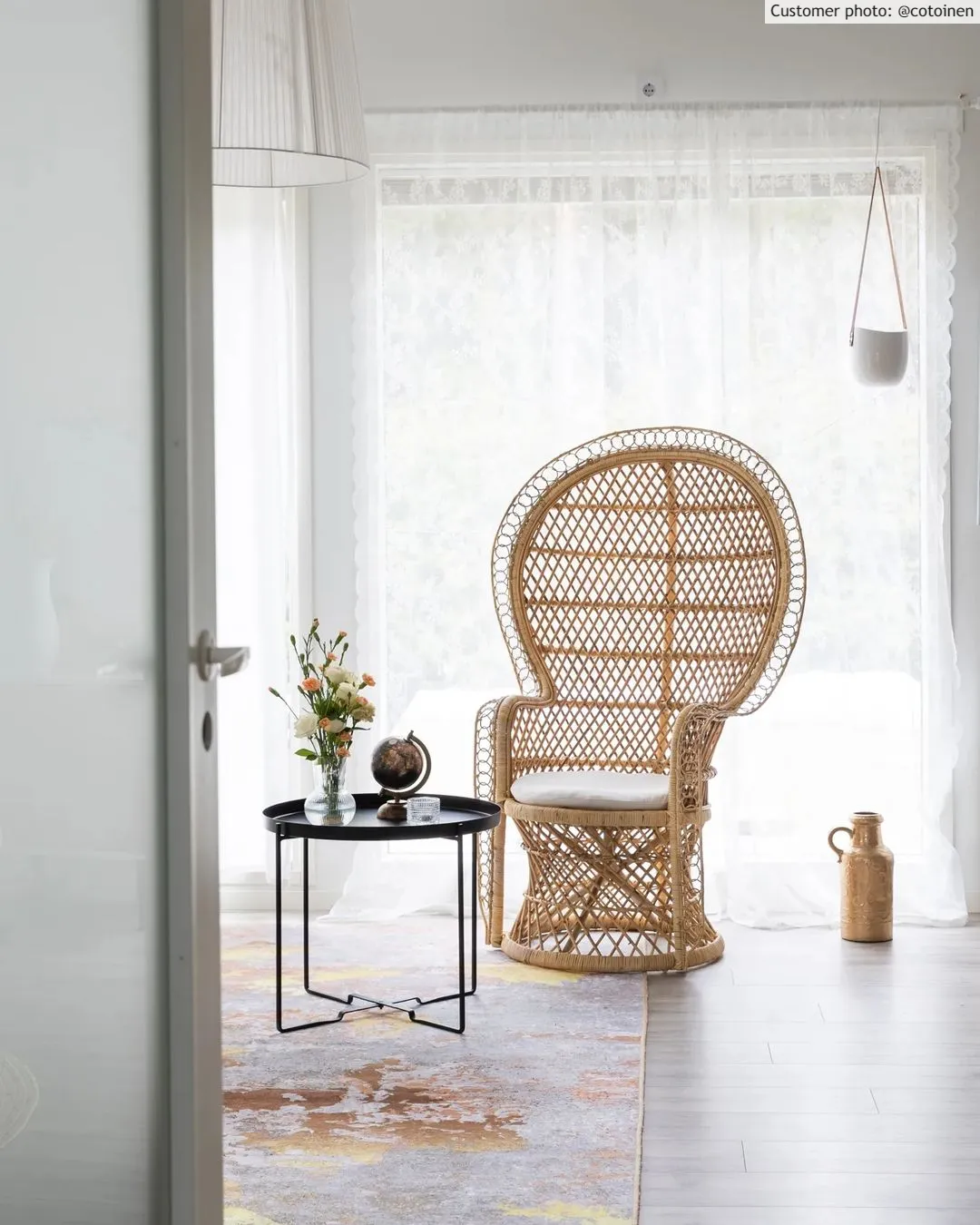 Wilton-teppe - Elena (beige/gull)