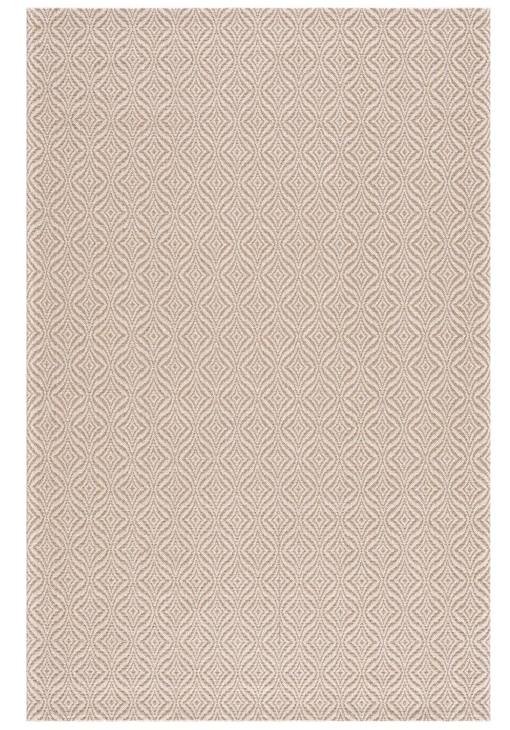 Bomullsteppe - Hvitanes (beige)
