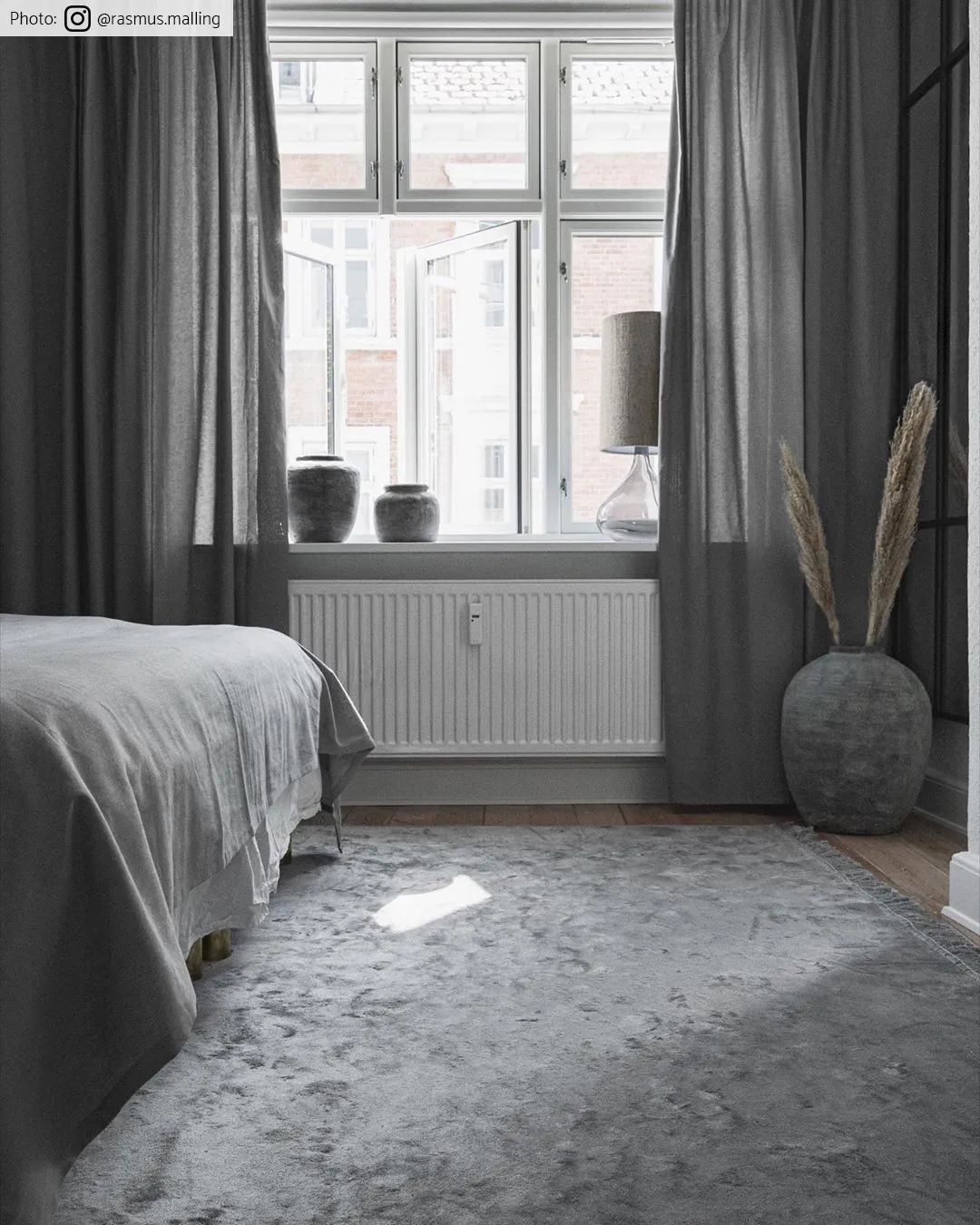 Wilton-teppe - Art Silk (grå)