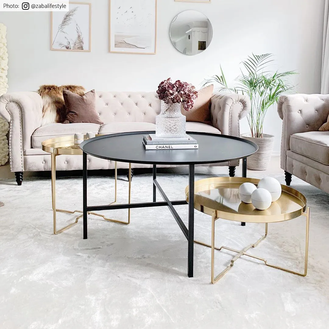 Wilton-teppe - Art Silk (lysegrå/beige)