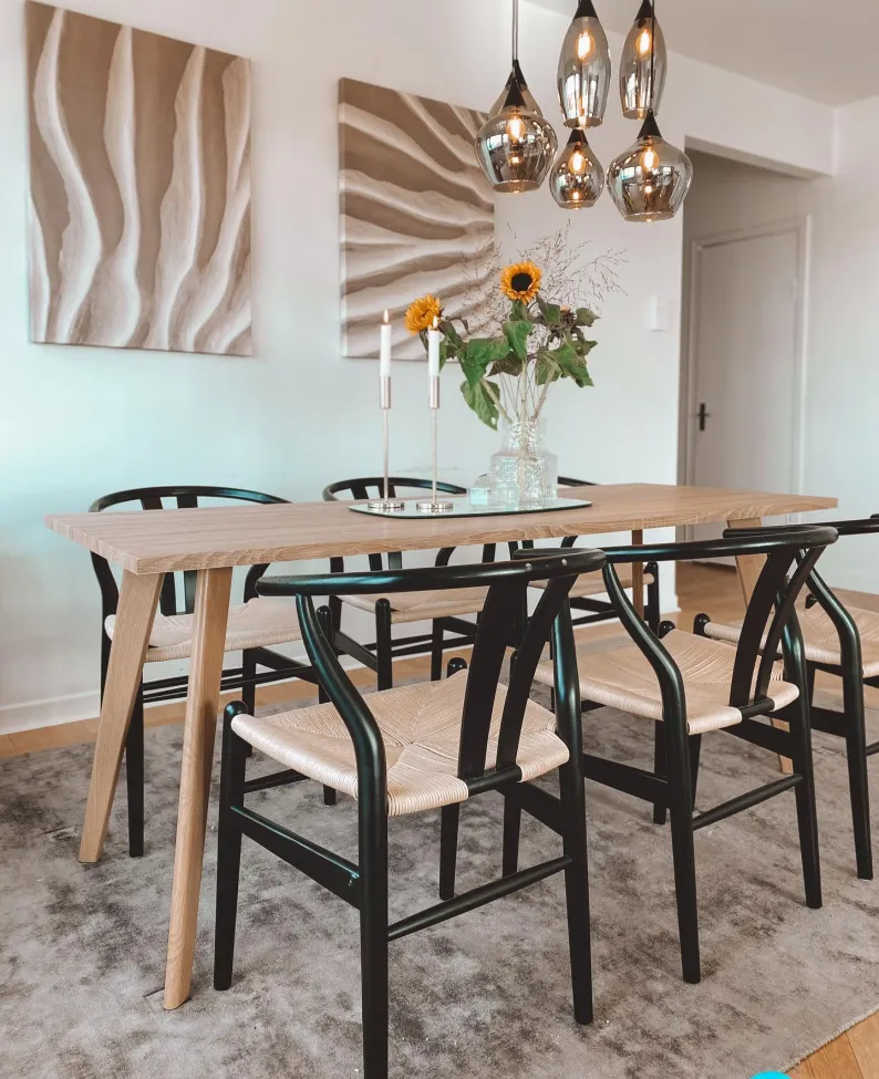 Spisebord - Nordisk - 180 x 70 cm (eik)