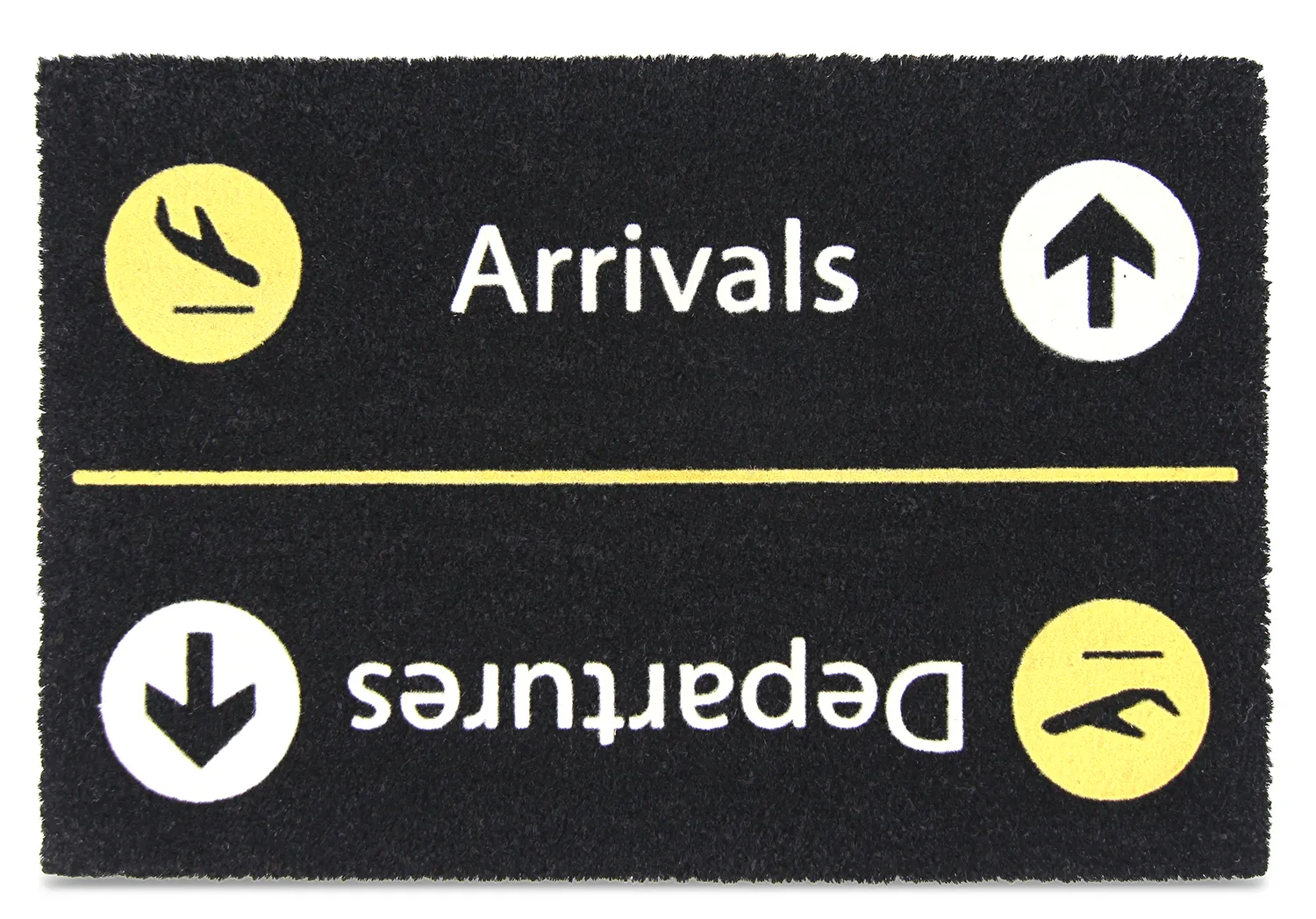 Dørmatte - Airport (svart)