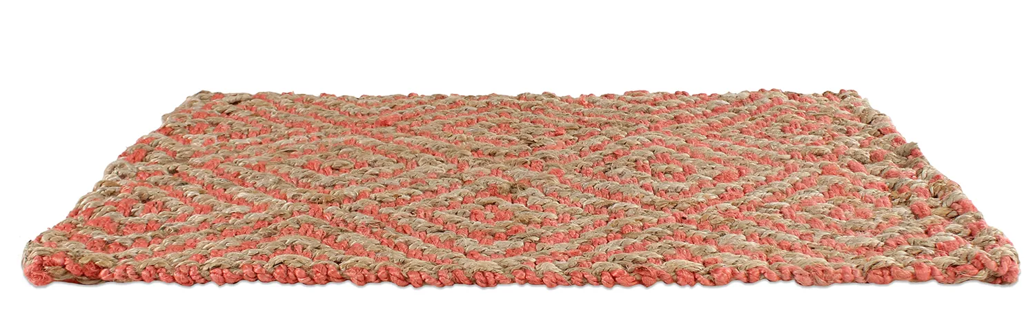 Dørmatte - Amara (natur/terracotta)