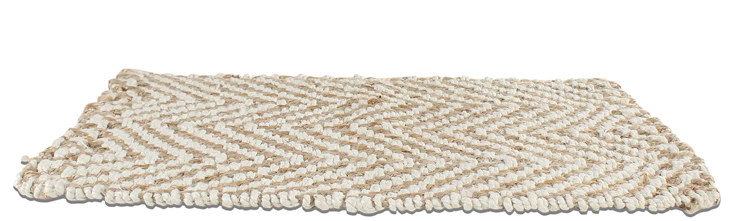 Dørmatte - Kiara (natur/offwhite)