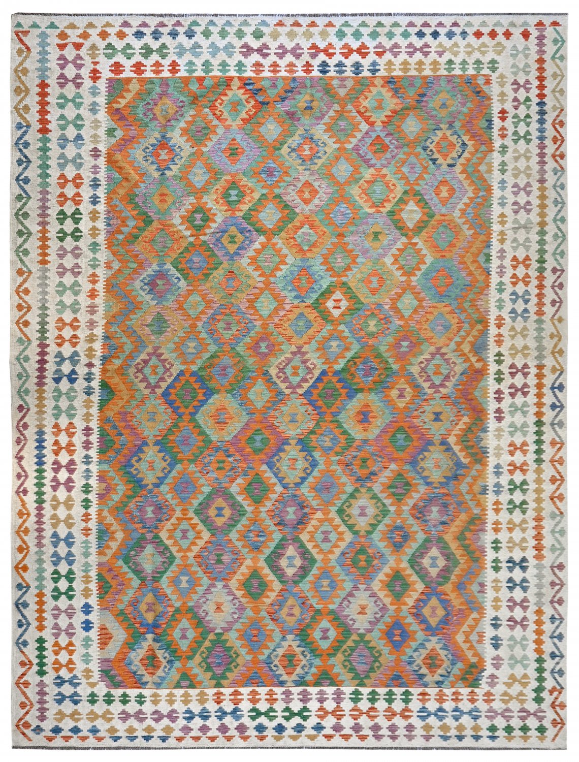 Kelim-teppe Afghansk 485 x 300 cm