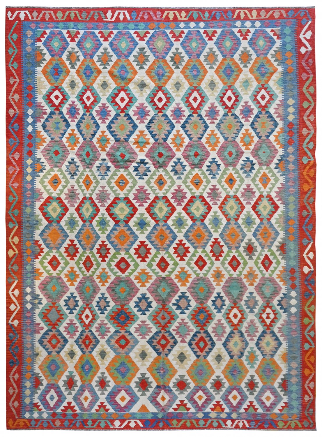 Kelim-teppe Afghansk 489 x 312 cm