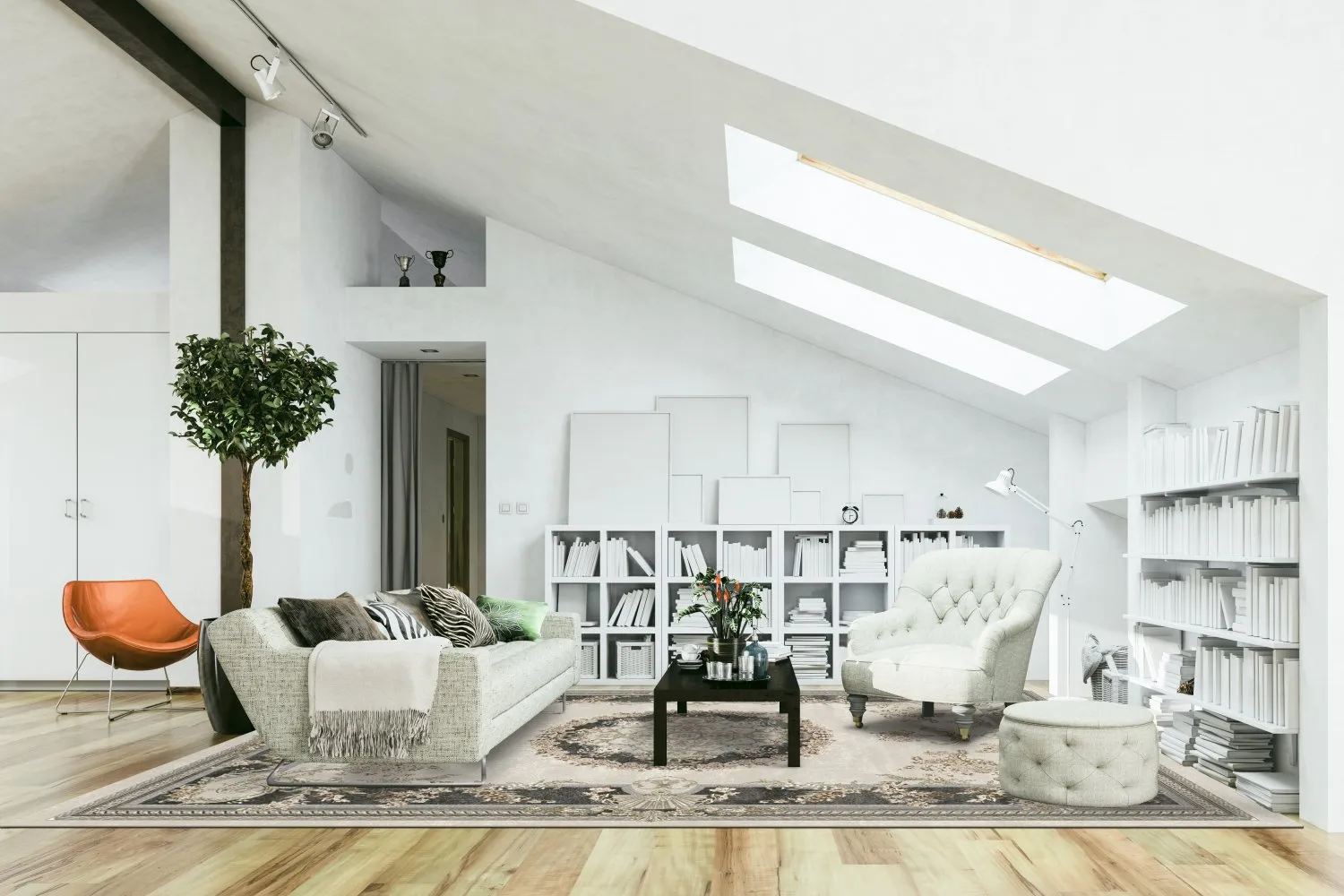 Wilton-teppe - Marand (grå/beige)