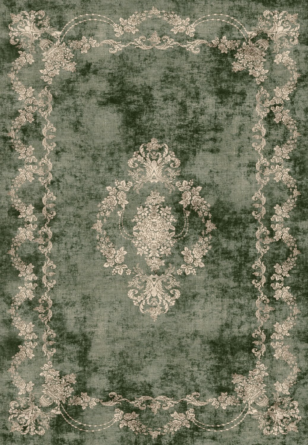 Wilton-teppe - Taknis (grønn)