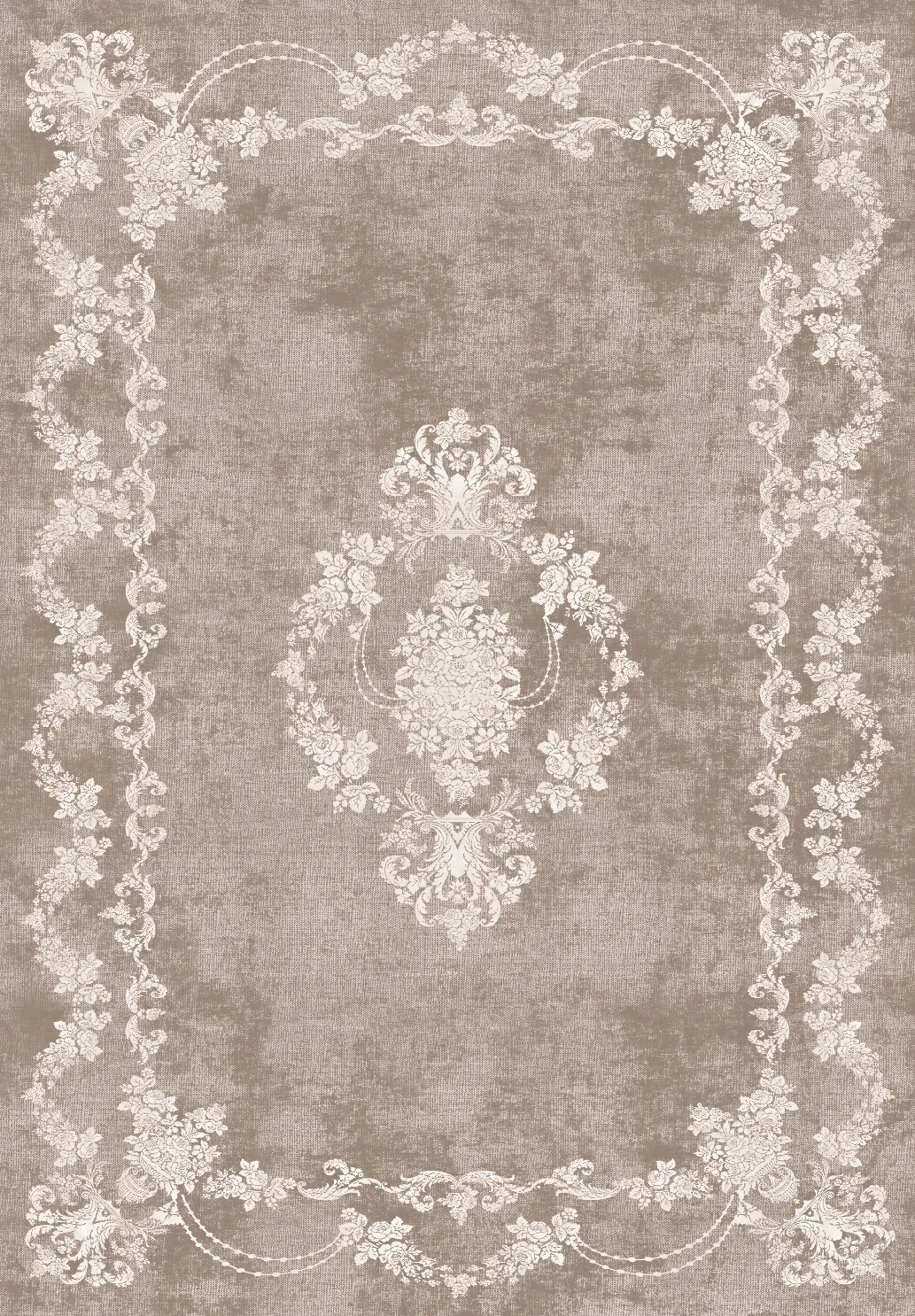 Wilton-teppe - Taknis (taupe)