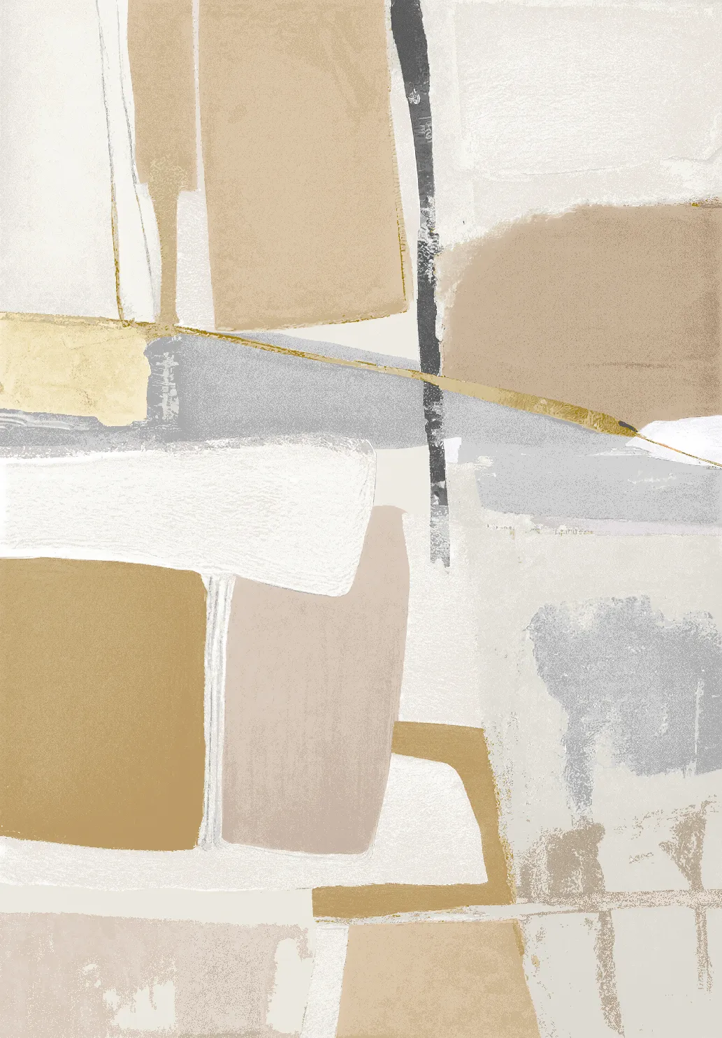Wilton-teppe - Astra (beige/multi)