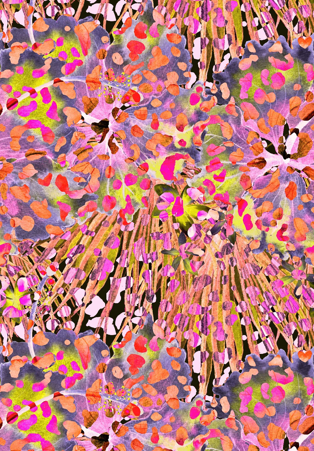 Wilton-teppe - Dottie (rosa/multi)