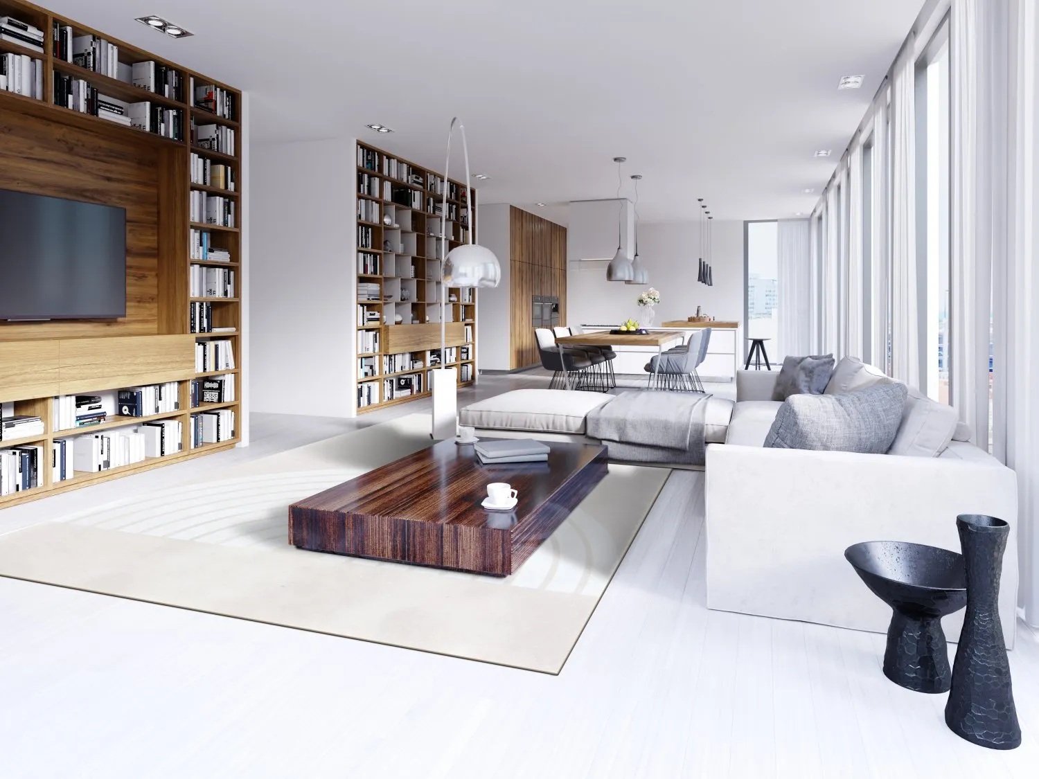 Wilton-teppe - Dole (beige/hvit)