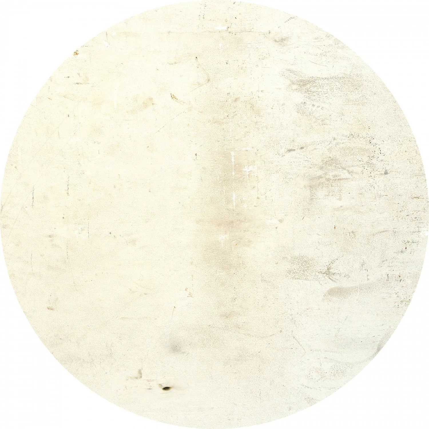 Rundt teppe - Osuna (grå/beige)
