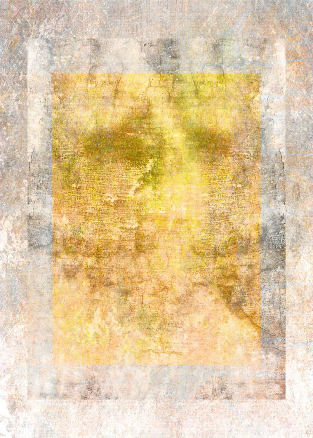 Wilton-teppe - Budoni (grå/beige/gul)