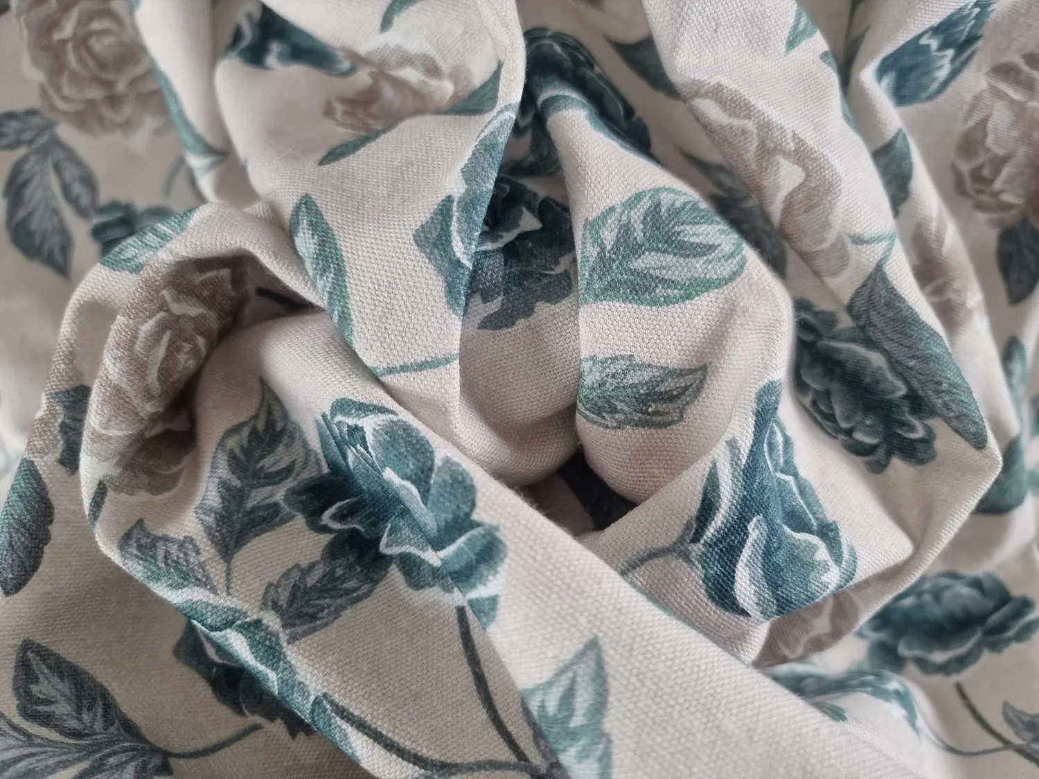 Dukar - Bomullsduk Wreath (blå)