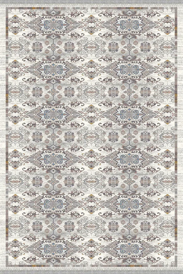 Wilton-teppe - Efez (hvit)