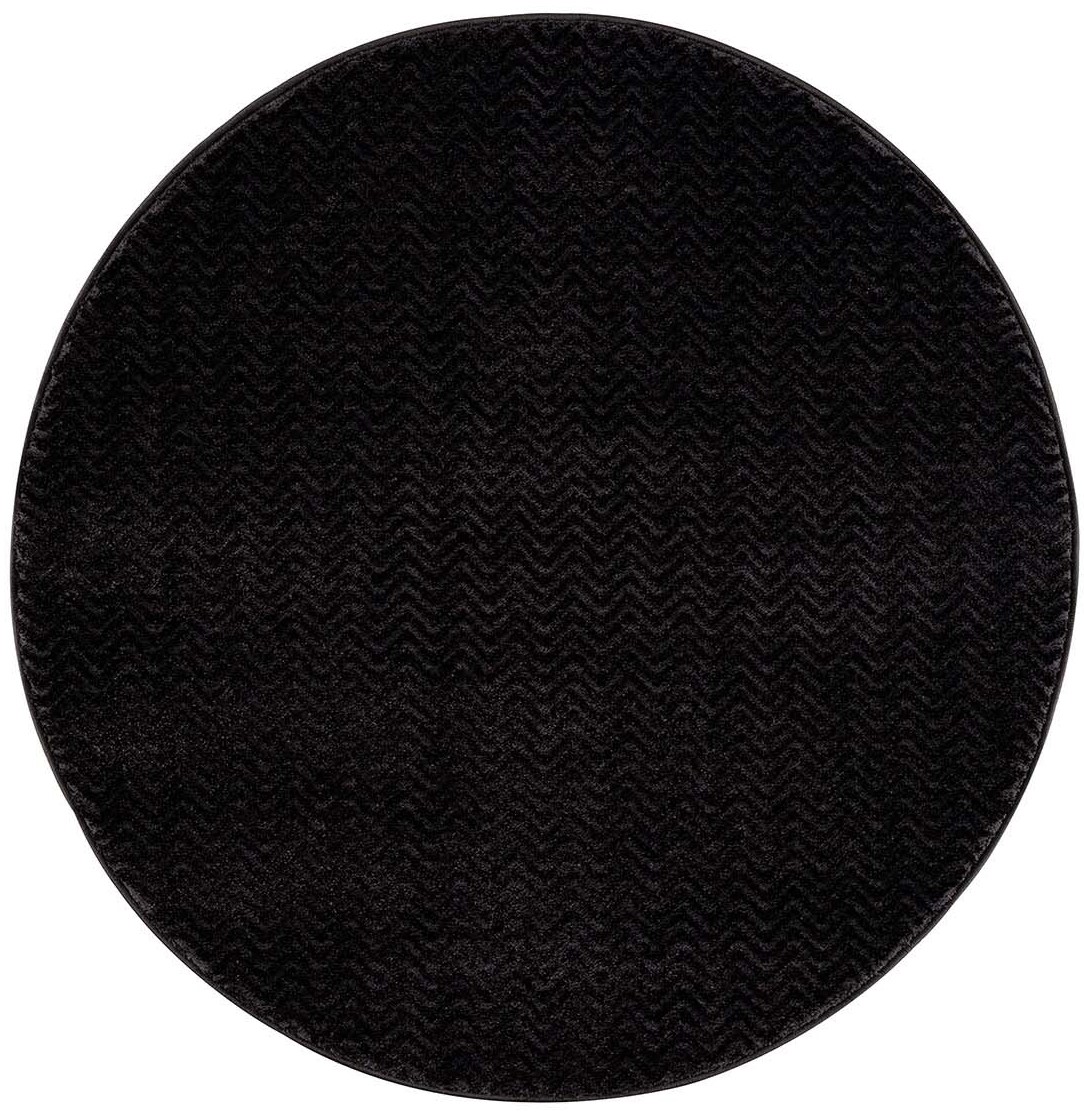 Runde tepper - Pandora (svart)