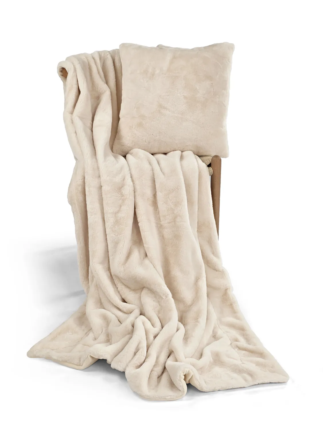 Pledd - Aranga Super Soft Throw (beige)
