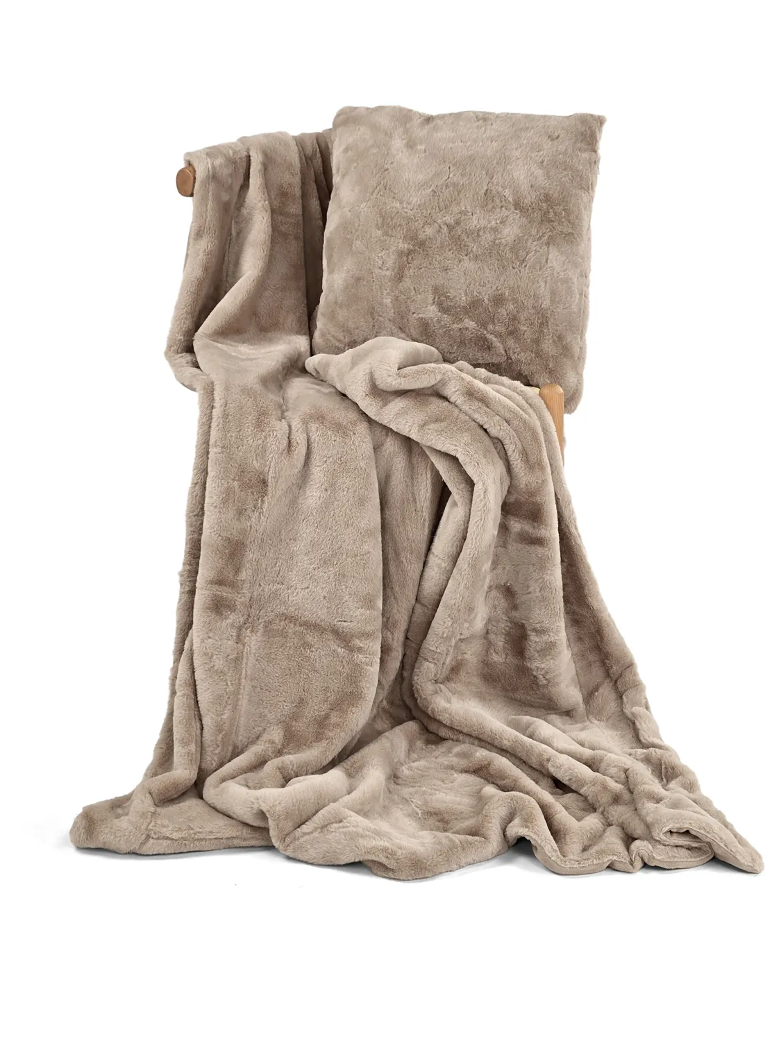 Pledd - Aranga Super Soft Throw (brun)