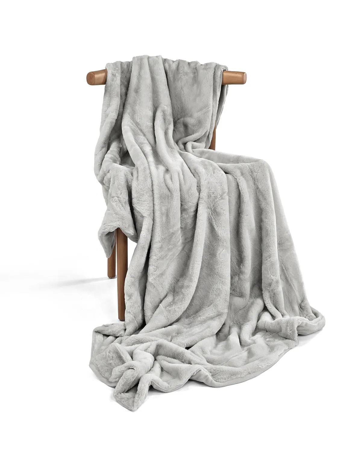 Pledd - Aranga Super Soft Throw (grå)