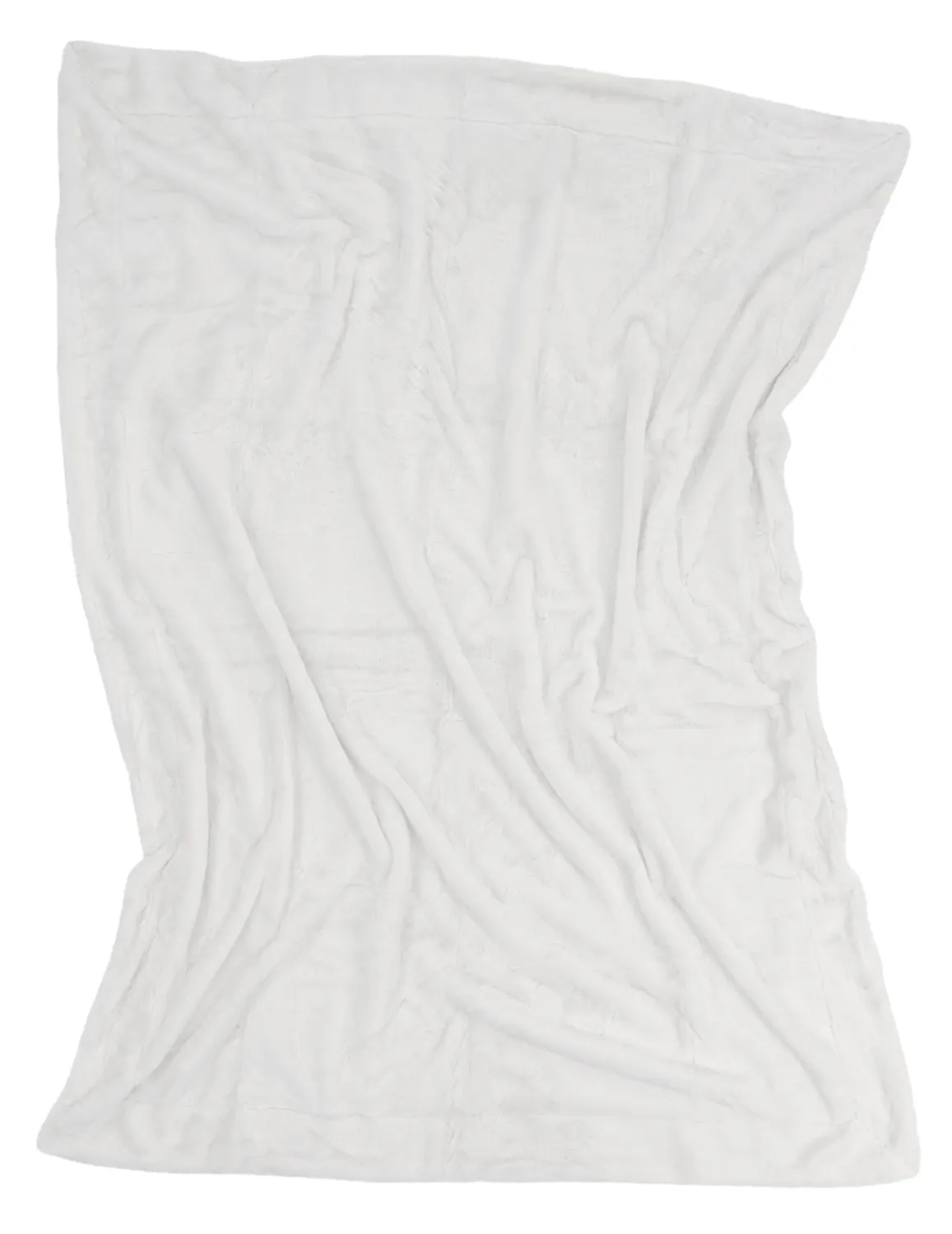 Pledd - Aranga Super Soft Throw (hvit)