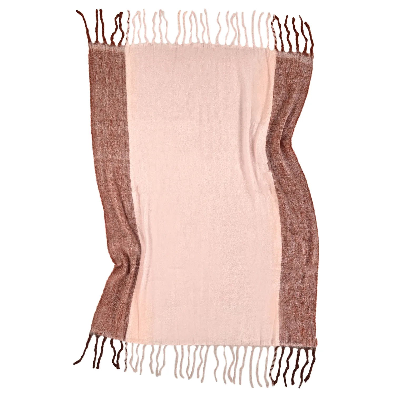 Pledd - Pledd i ullblanding - Carol (rosa)