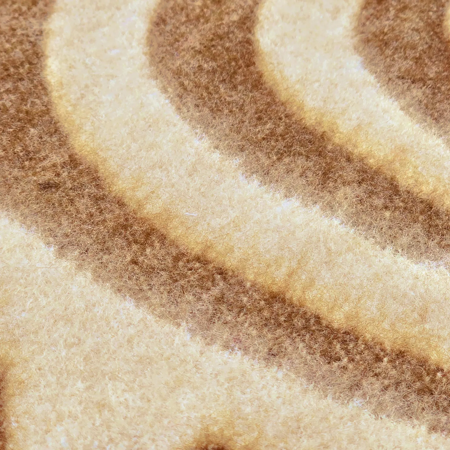 Tepper - Ullmixpledd - Melody (brun/beige)