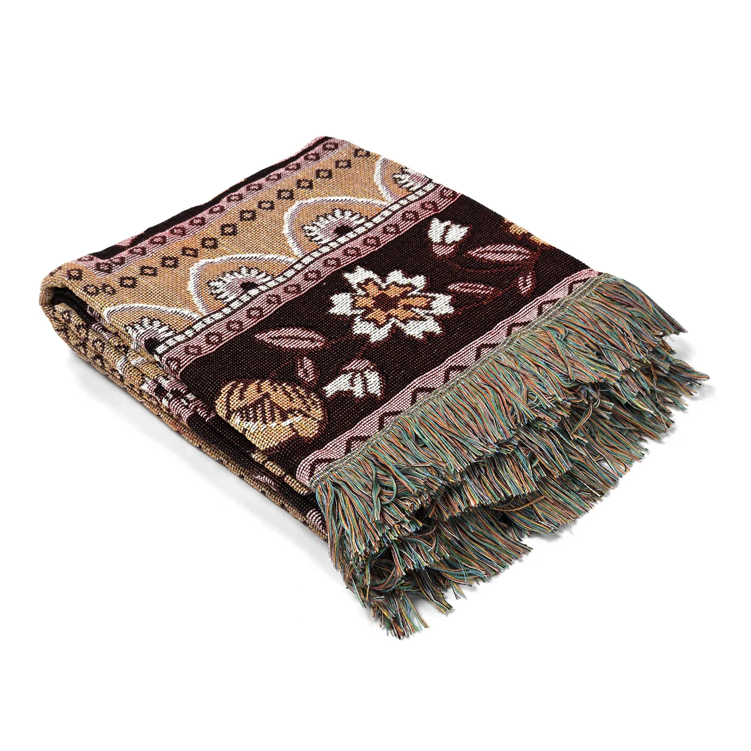 Pledd - Quetta Tapestry Blanket (multi)