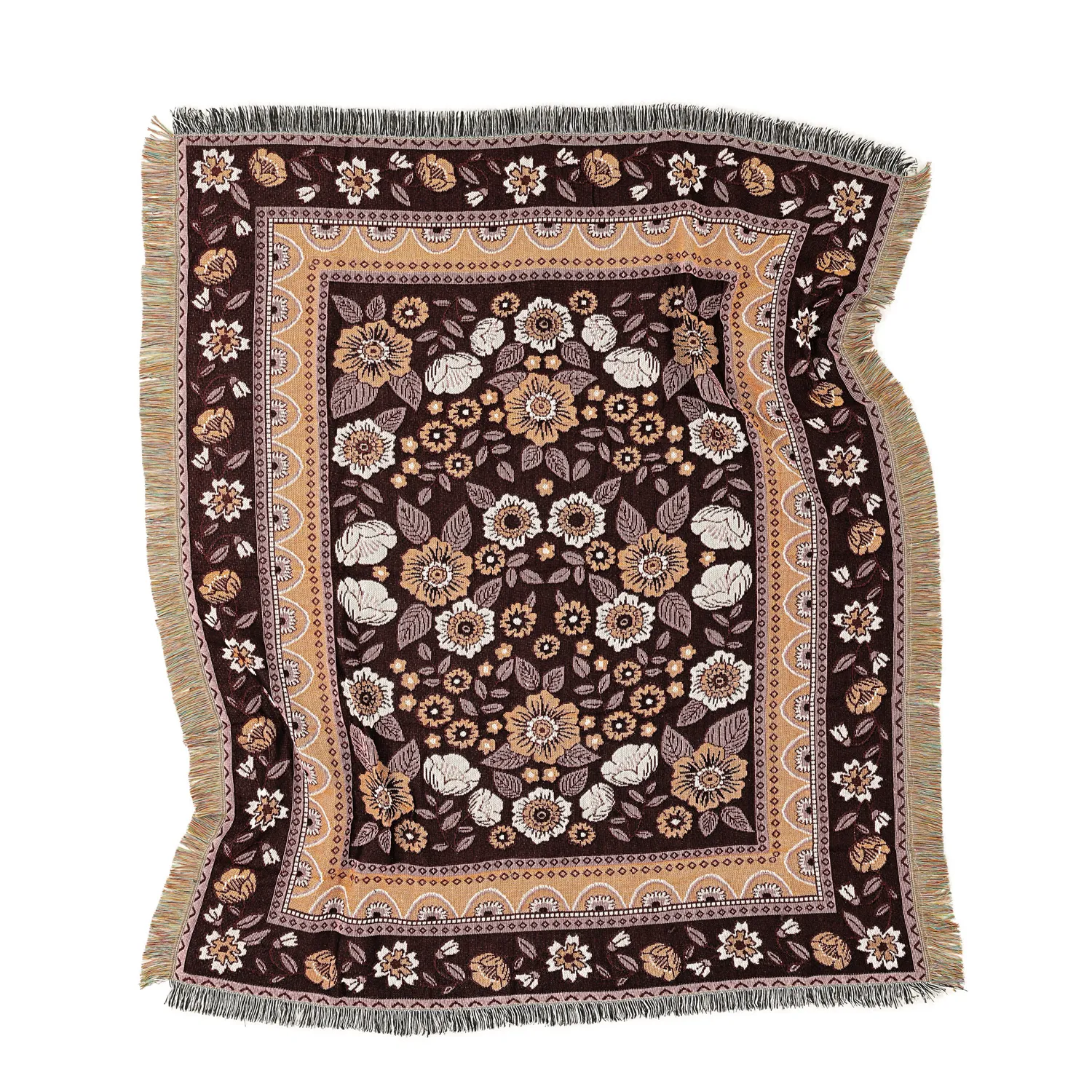 Pledd - Quetta Tapestry Blanket (multi)
