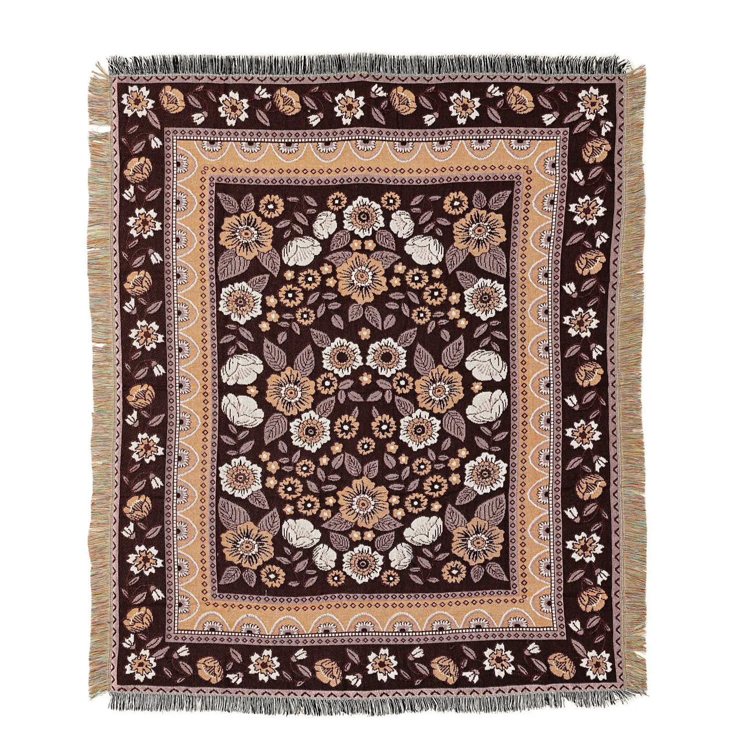 Pledd - Quetta Tapestry Blanket (multi)