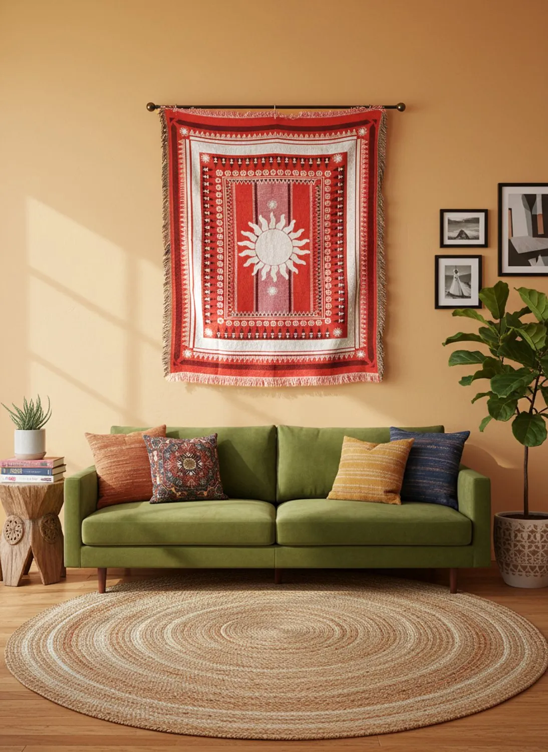 Pledd - Samarkand Tapestry Blanket (multi)