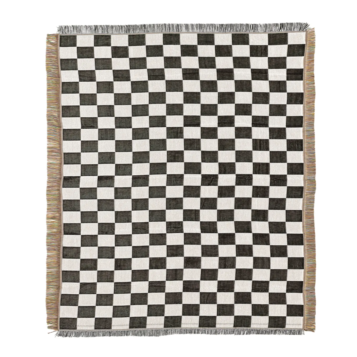 Pledd - Wallace Tapestry Blanket (svart/hvitt)