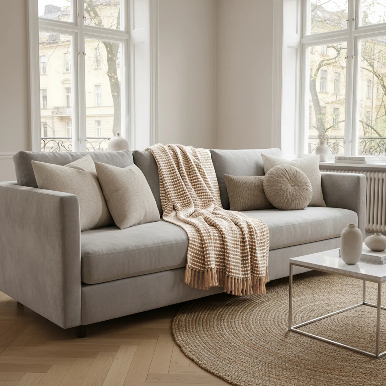 Pledd - Quebec Blanket (beige)