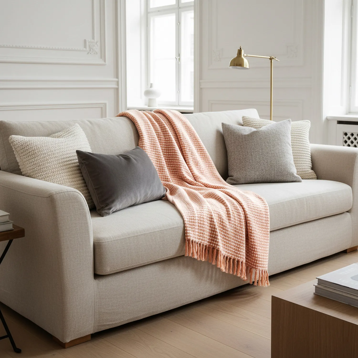 Pledd - Quebec Blanket (rosa)