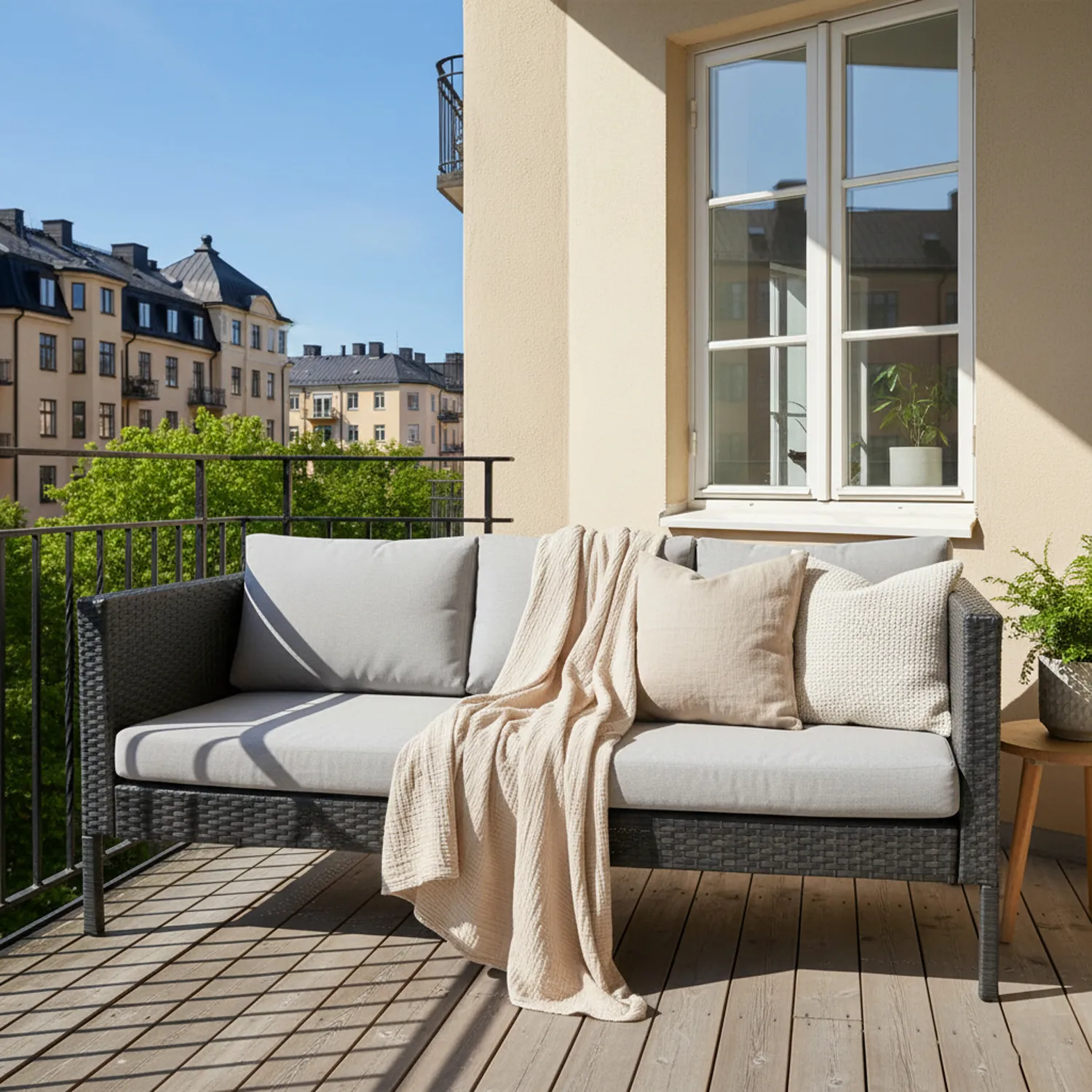 Pledd - Vanja Throw (beige)