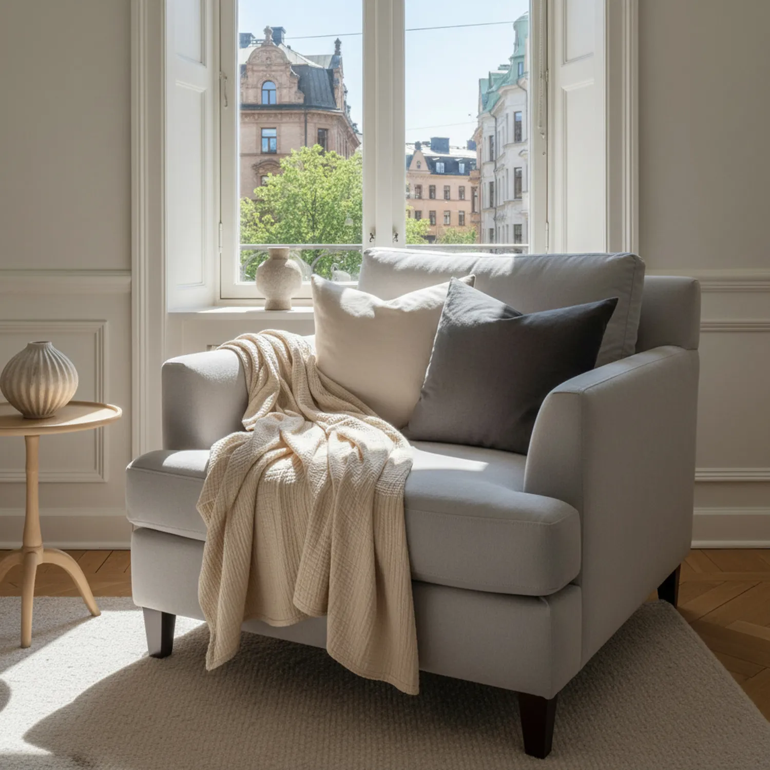 Pledd - Vanja Throw (beige)