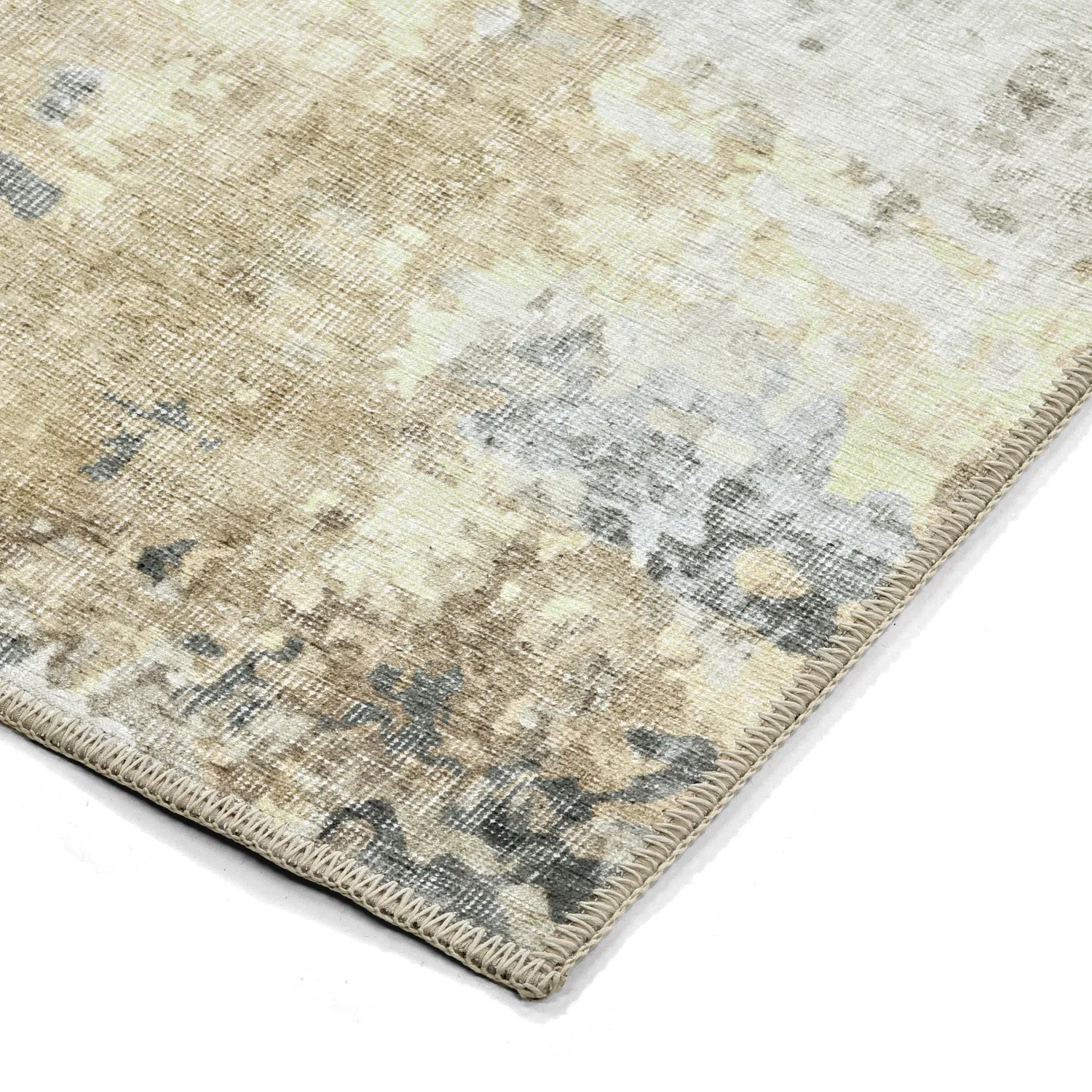 Flatvevd teppe - Comino (beige/multi)