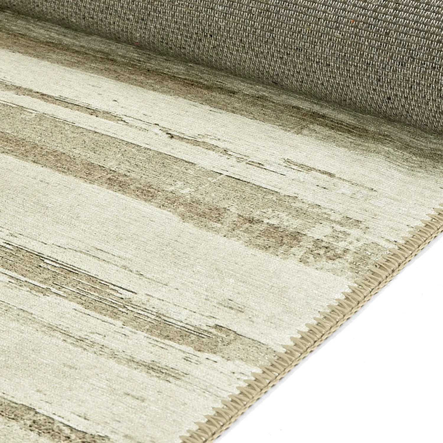 Flatvevd teppe - Delara (beige)