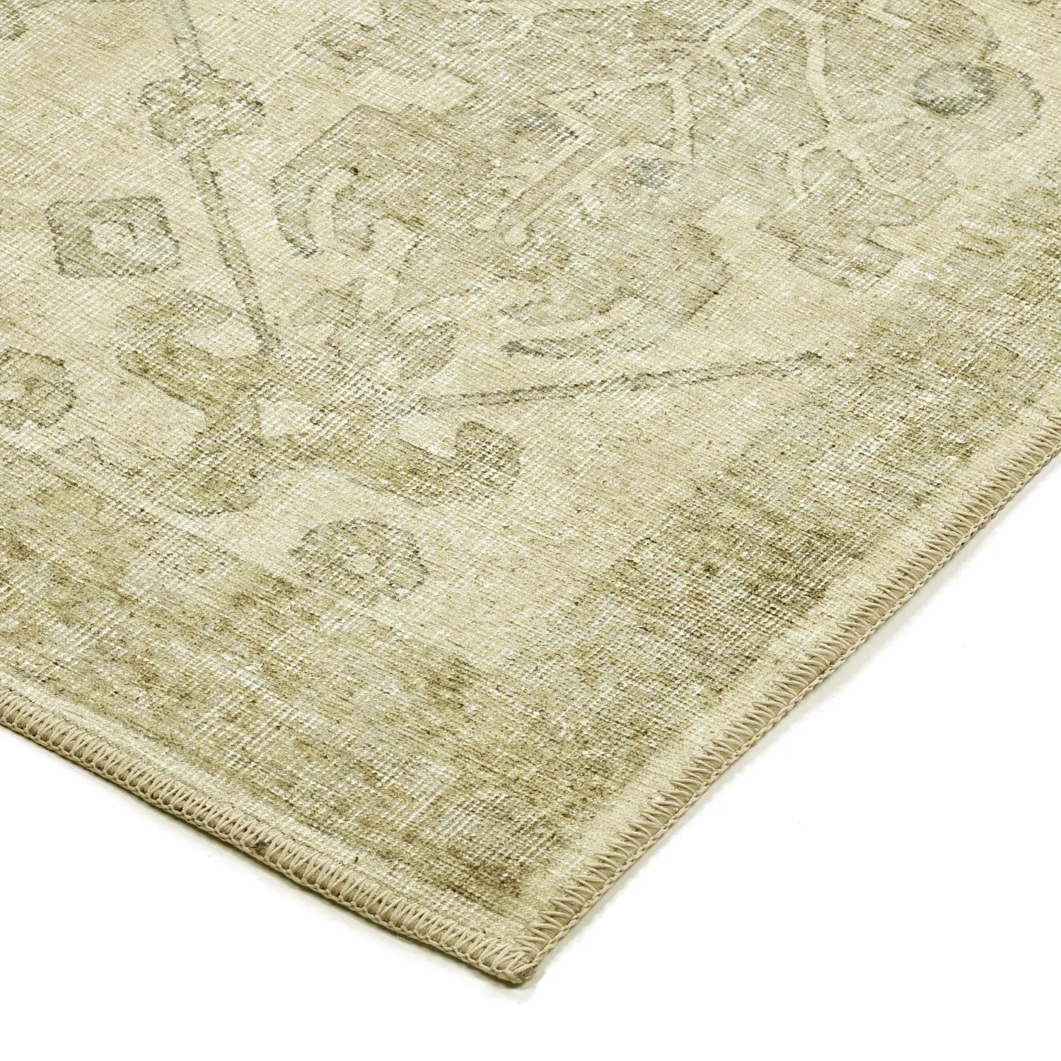 Flatvevd teppe - Noura (beige)